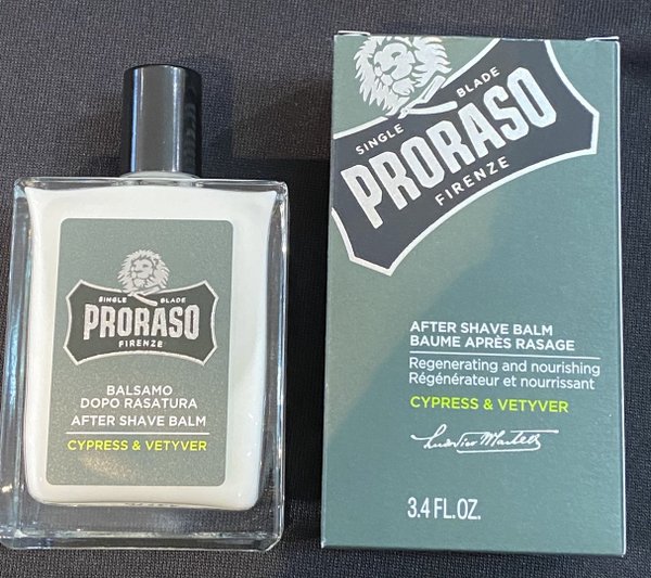 Proraso After Shave Balsam Cypress Vityver 100 ml