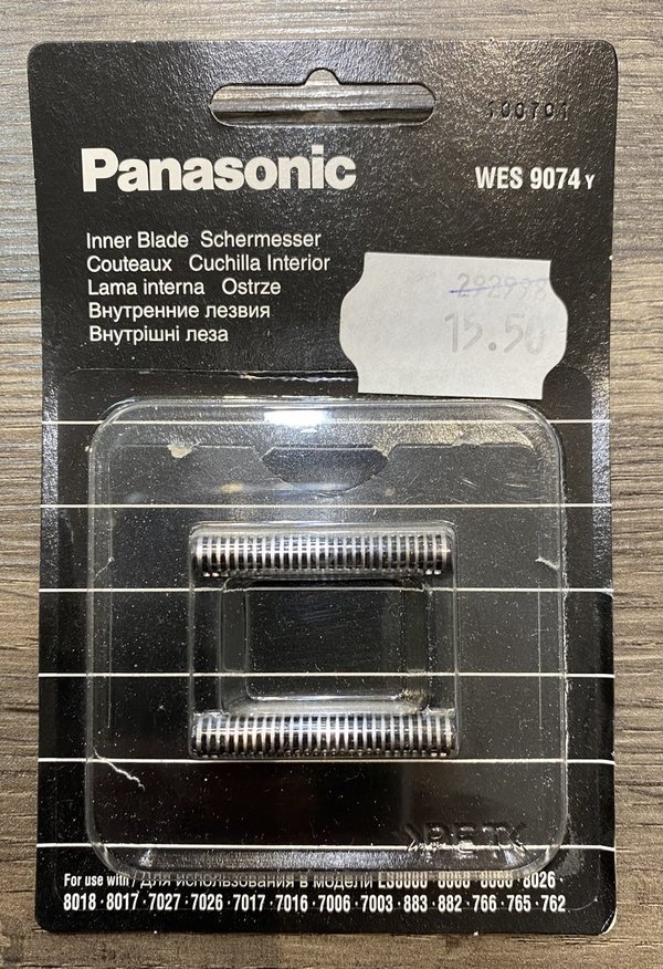 Scherteile Panasonic WES 9074y