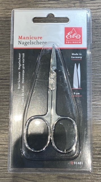 Manicure Nagelschere 9 cm gerade Becker-Erbe-Solingen  91481