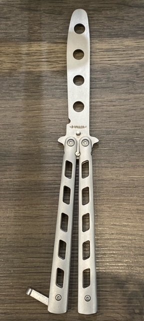Butterfly - Balisong - Trainer - Haller  80390